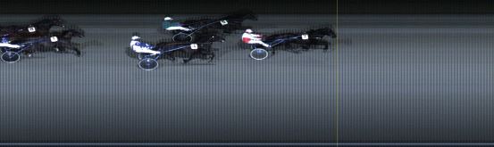 Målfoto for løp 1 på bane LE den 07.11.2021