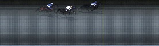 Målfoto for løp 1 på bane LE den 20.12.2021