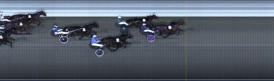 Målfoto for løp 6 på bane LE den 10.01.2022