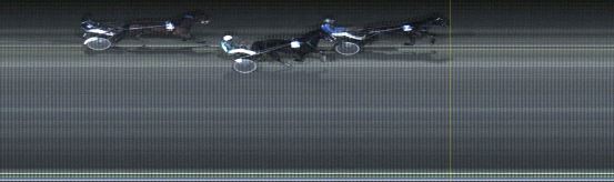 Målfoto for løp 2 på bane LE den 22.01.2022