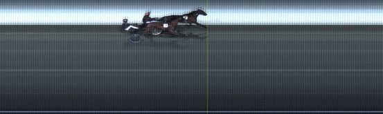 Målfoto for løp 1 på bane LE den 07.02.2022