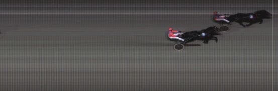 Målfoto for løp 2 på bane MO den 14.01.2014