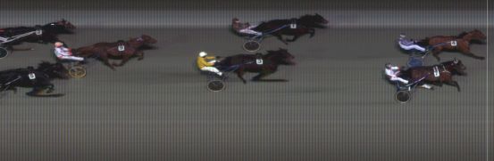 Målfoto for løp 5 på bane MO den 14.01.2014