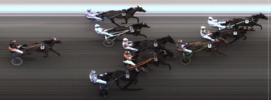 Målfoto for løp 5 på bane MO den 21.01.2014