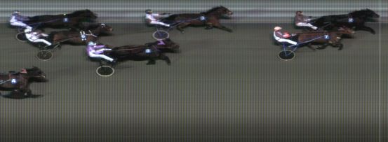 Målfoto for løp 2 på bane MO den 28.01.2014