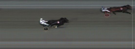 Målfoto for løp 8 på bane MO den 28.01.2014