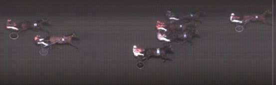 Målfoto for løp 2 på bane MO den 16.02.2014