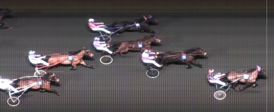 Målfoto for løp 2 på bane MO den 25.02.2014