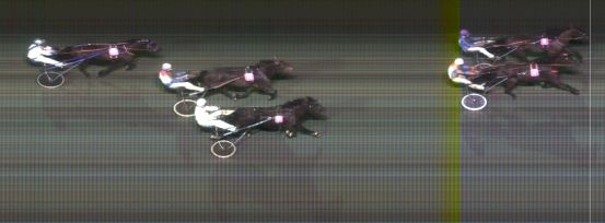 Målfoto for løp 8 på bane MO den 08.04.2014