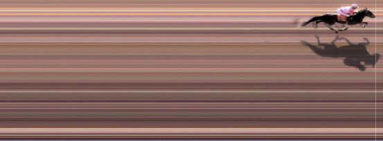 Målfoto for løp 1 på bane MO den 21.04.2014