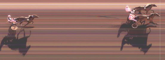 Målfoto for løp 4 på bane MO den 21.04.2014