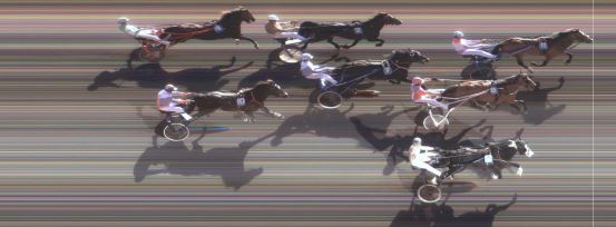 Målfoto for løp 2 på bane MO den 17.06.2014