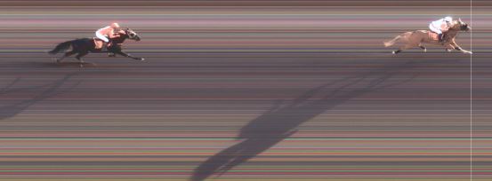 Målfoto for løp 9 på bane MO den 17.06.2014