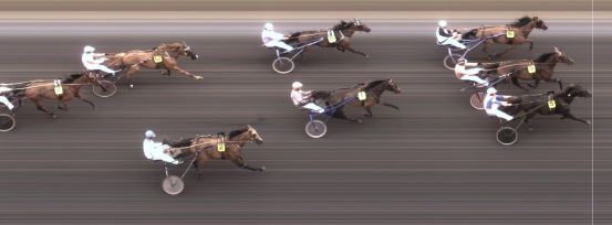 Målfoto for løp 1 på bane MO den 01.07.2014