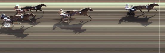 Målfoto for løp 2 på bane MO den 08.07.2014