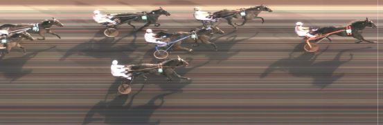 Målfoto for løp 4 på bane MO den 08.07.2014