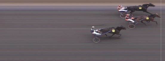 Målfoto for løp 1 på bane MO den 15.07.2014