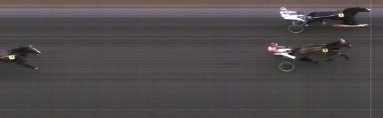 Målfoto for løp 1 på bane MO den 23.09.2014