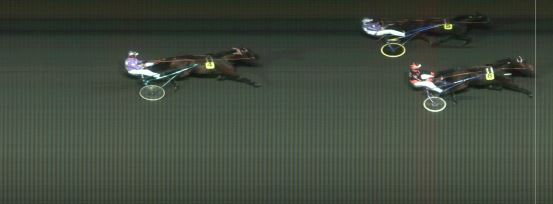 Målfoto for løp 1 på bane MO den 21.10.2014