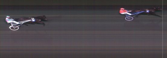 Målfoto for løp 2 på bane MO den 02.11.2014