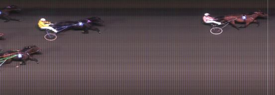 Målfoto for løp 2 på bane MO den 11.11.2014