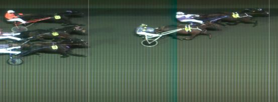 Målfoto for løp 1 på bane MO den 09.12.2014