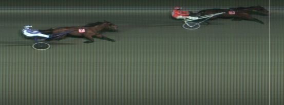 Målfoto for løp 10 på bane MO den 27.12.2014