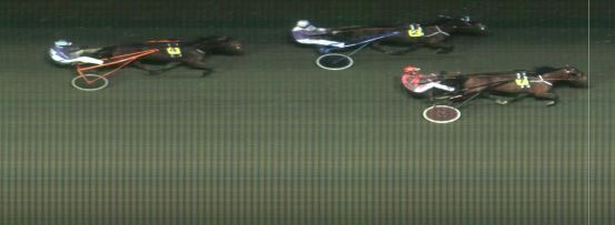 Målfoto for løp 1 på bane MO den 06.01.2015