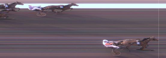 Målfoto for løp 2 på bane MO den 27.01.2015