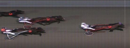 Målfoto for løp 3 på bane MO den 03.02.2015