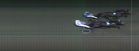 Målfoto for løp 4 på bane MO den 24.02.2015