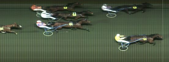 Målfoto for løp 1 på bane MO den 10.03.2015