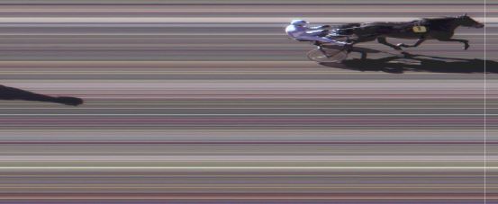 Målfoto for løp 1 på bane MO den 02.04.2015