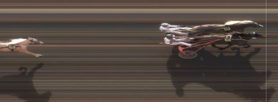 Målfoto for løp 9 på bane MO den 02.04.2015