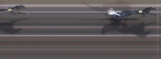 Målfoto for løp 1 på bane MO den 28.04.2015