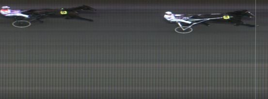 Målfoto for løp 1 på bane MO den 06.10.2015