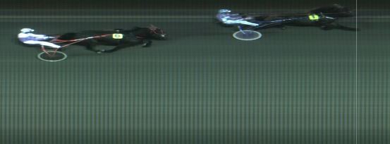 Målfoto for løp 1 på bane MO den 13.10.2015