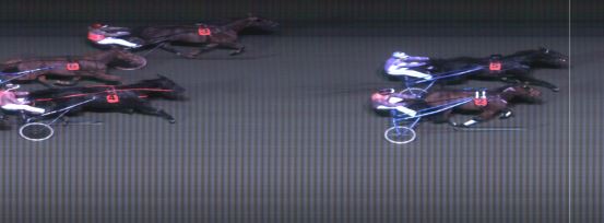 Målfoto for løp 3 på bane MO den 10.11.2015