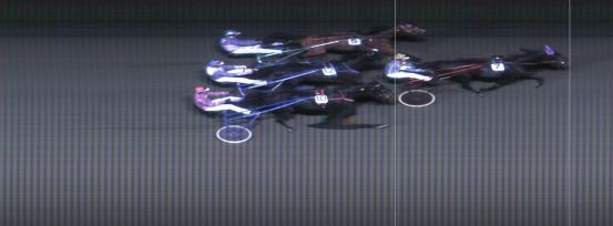 Målfoto for løp 5 på bane MO den 10.11.2015