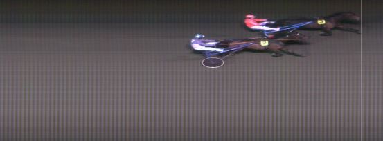 Målfoto for løp 1 på bane MO den 09.02.2016