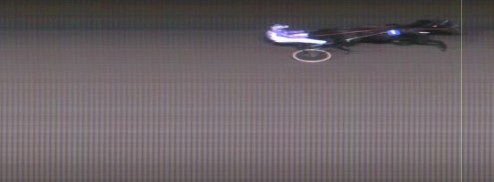 Målfoto for løp 2 på bane MO den 09.02.2016