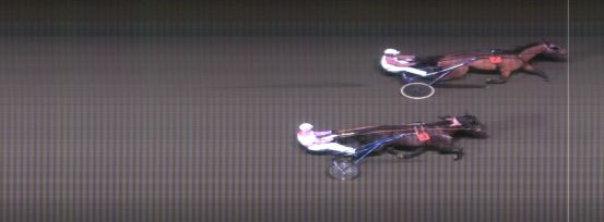 Målfoto for løp 3 på bane MO den 09.02.2016