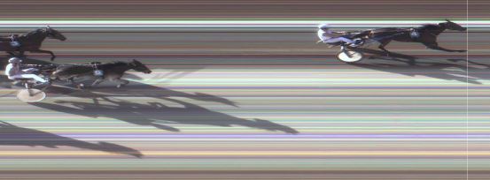 Målfoto for løp 2 på bane MO den 23.02.2016