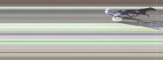 Målfoto for løp 3 på bane MO den 23.02.2016