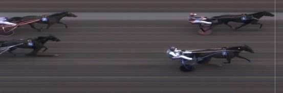 Målfoto for løp 2 på bane MO den 28.03.2016