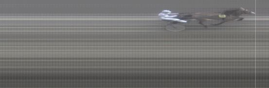 Målfoto for løp 1 på bane MO den 05.04.2016