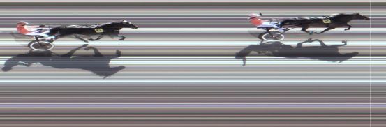 Målfoto for løp 1 på bane MO den 10.05.2016