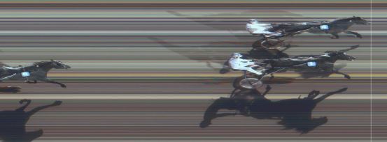 Målfoto for løp 2 på bane MO den 10.05.2016