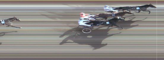 Målfoto for løp 2 på bane MO den 14.06.2016