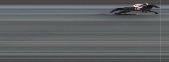 Målfoto for løp 8 på bane MO den 14.06.2016